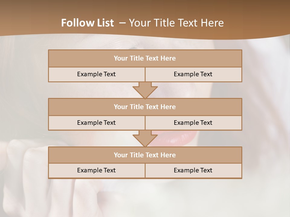 Closed Young Cute PowerPoint Template