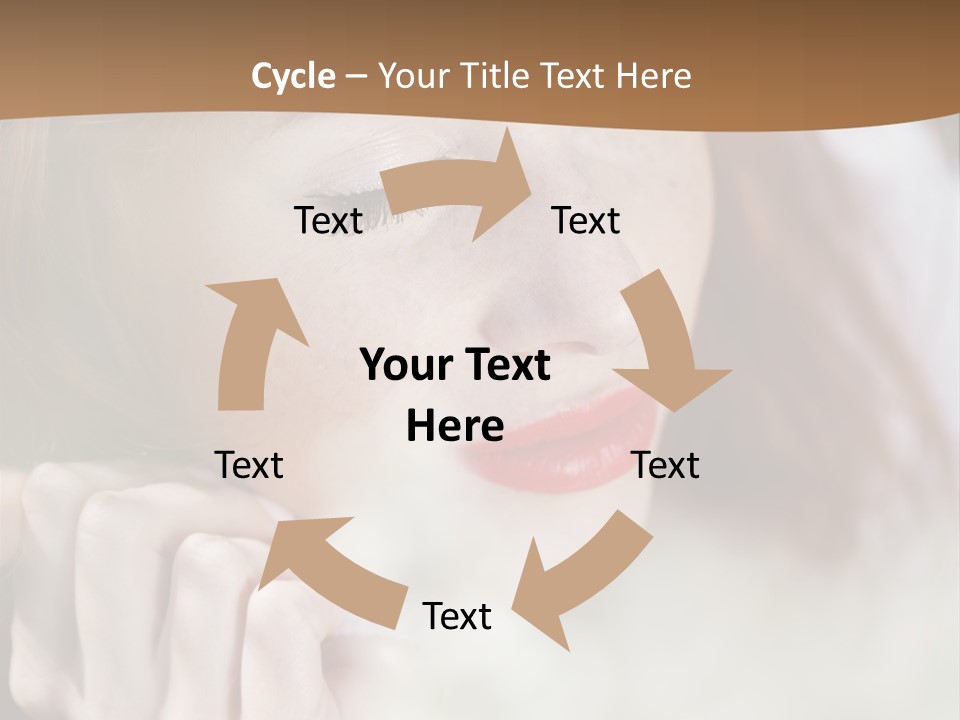 Closed Young Cute PowerPoint Template