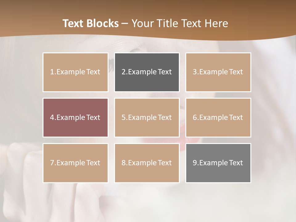 Closed Young Cute PowerPoint Template