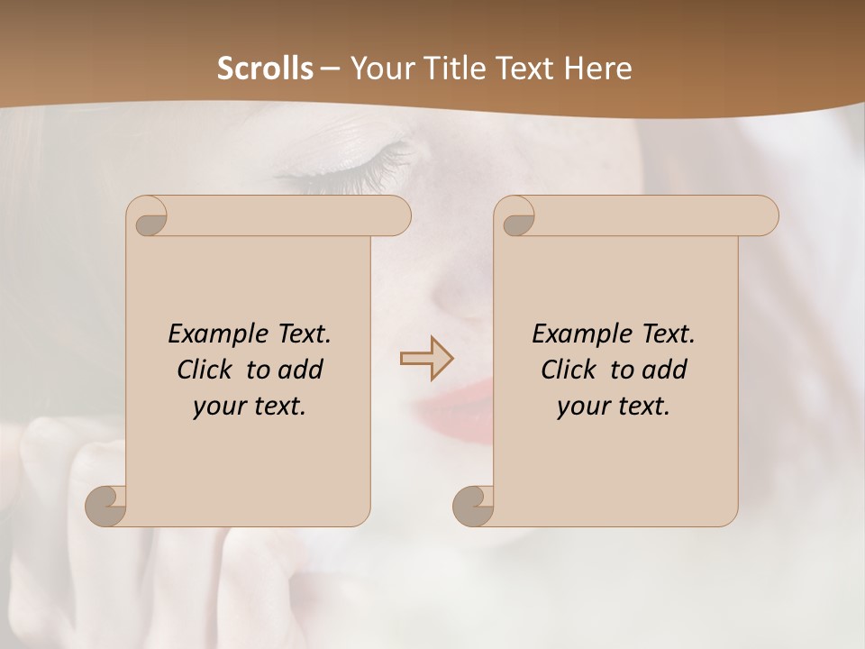 Closed Young Cute PowerPoint Template