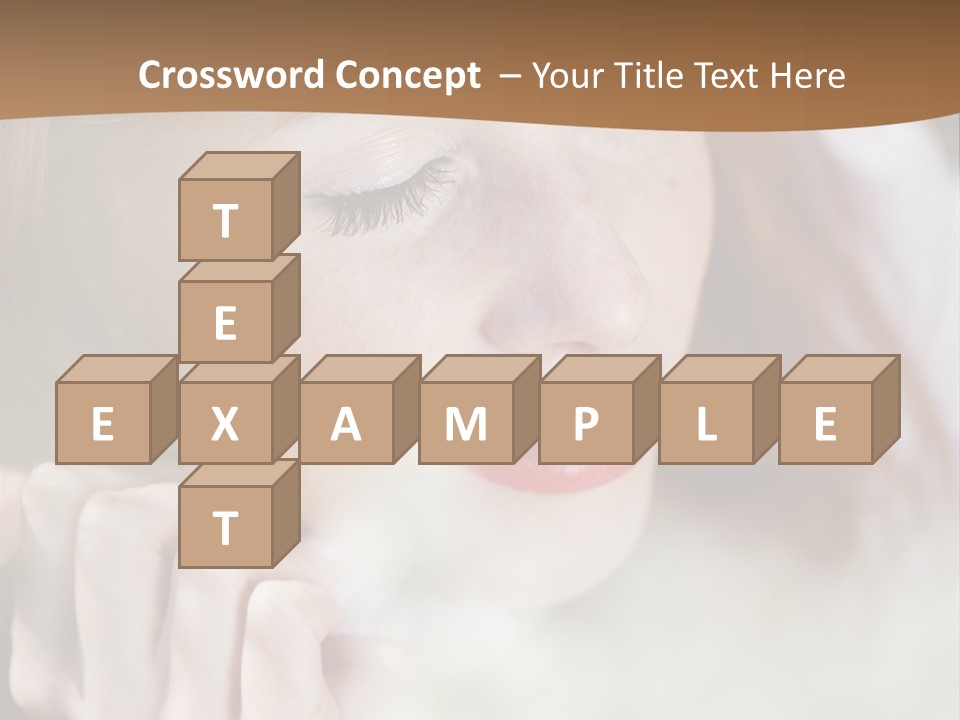 Closed Young Cute PowerPoint Template