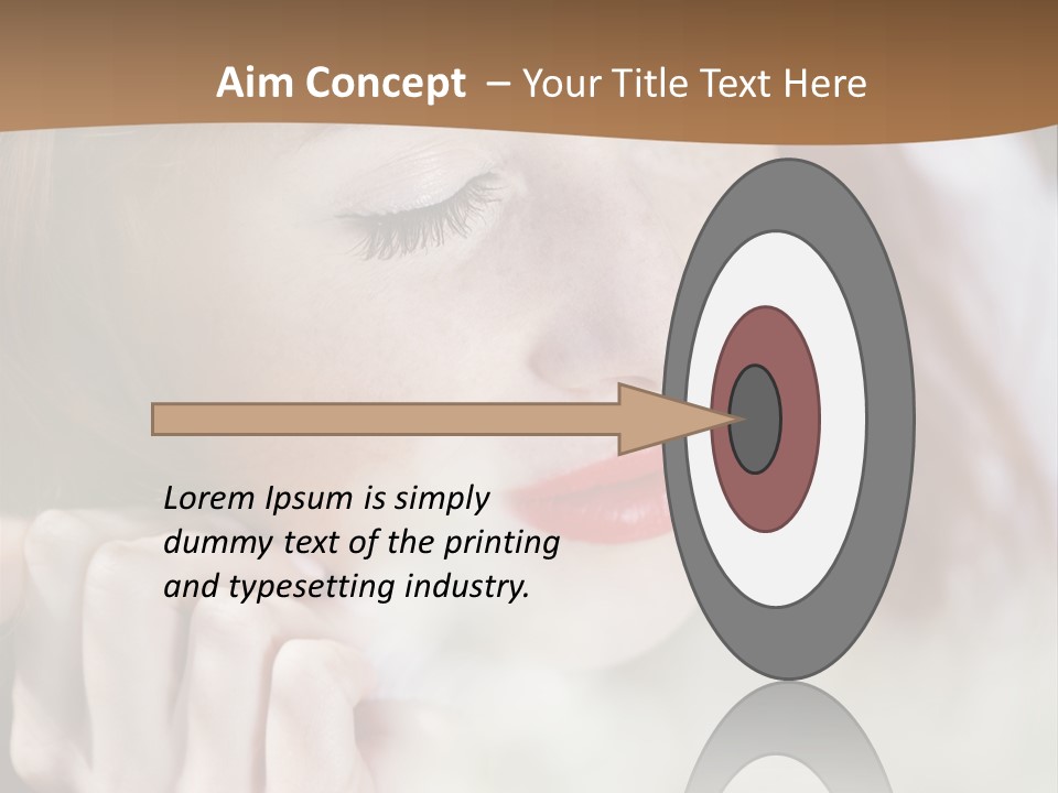 Closed Young Cute PowerPoint Template