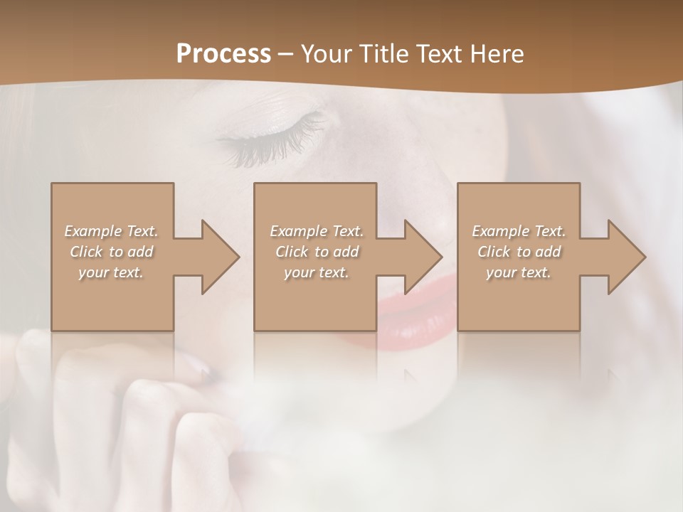 Closed Young Cute PowerPoint Template