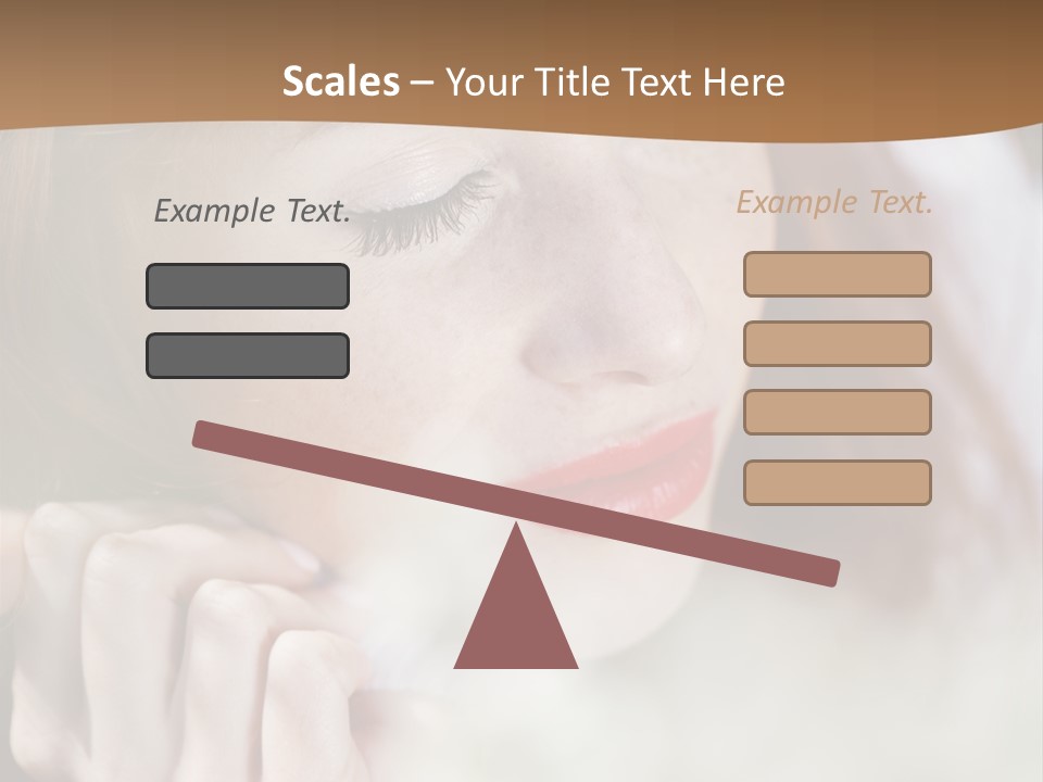 Closed Young Cute PowerPoint Template