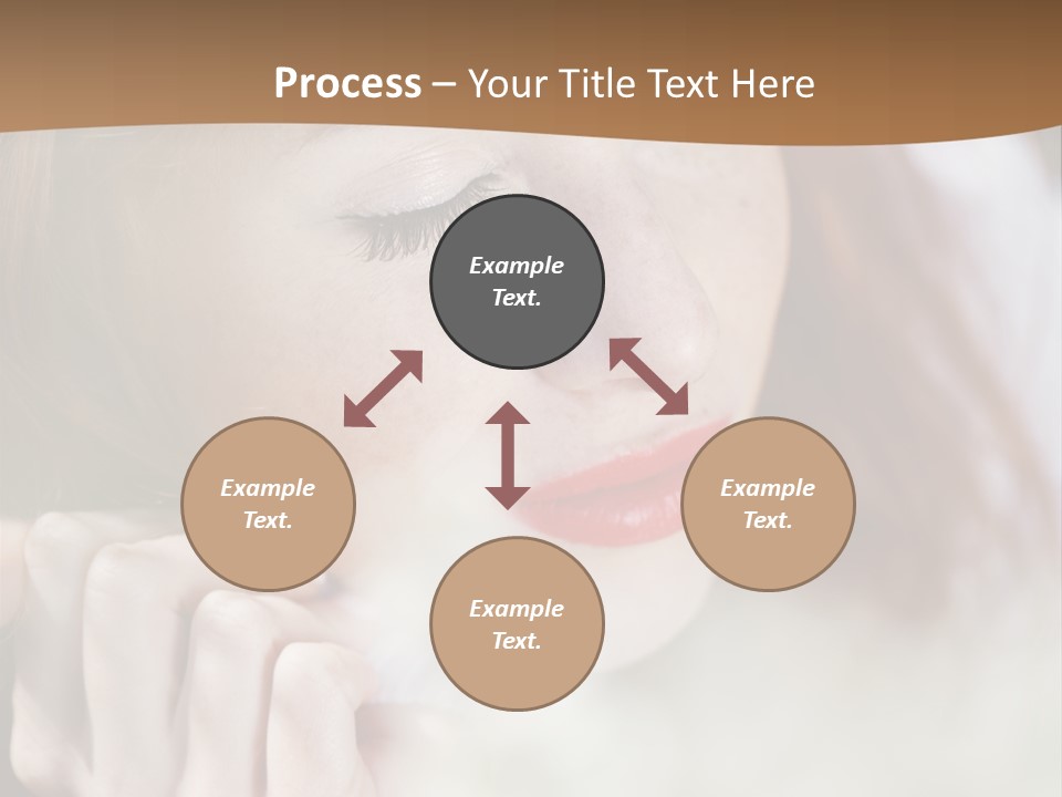 Closed Young Cute PowerPoint Template