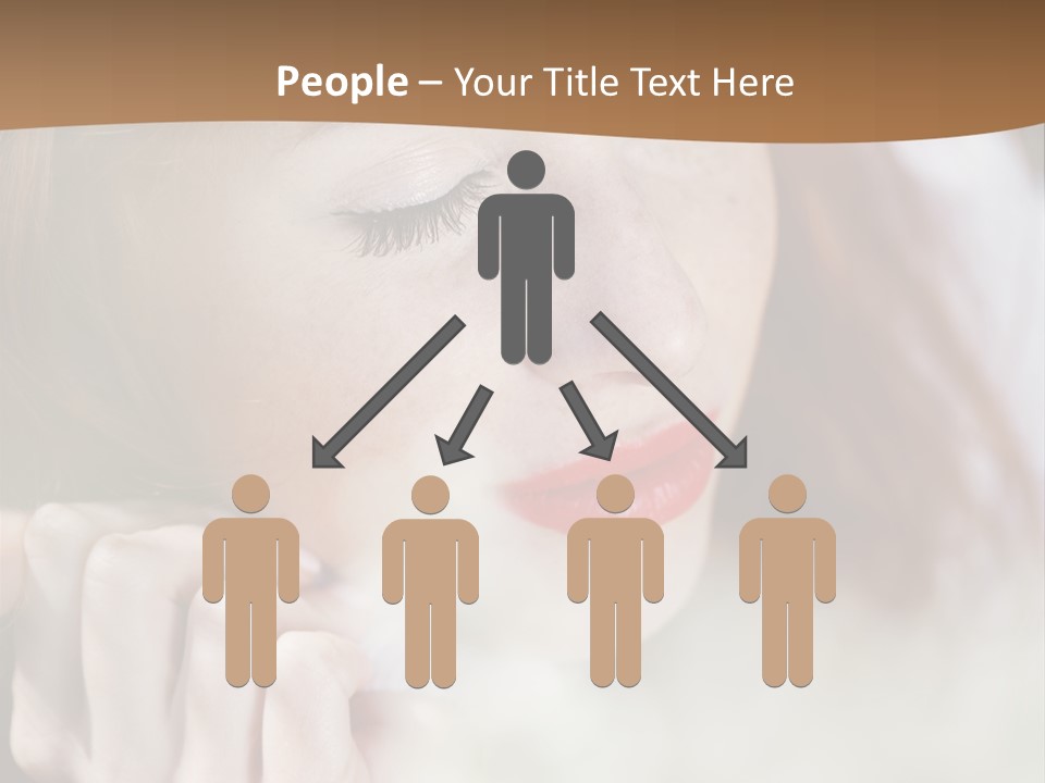 Closed Young Cute PowerPoint Template