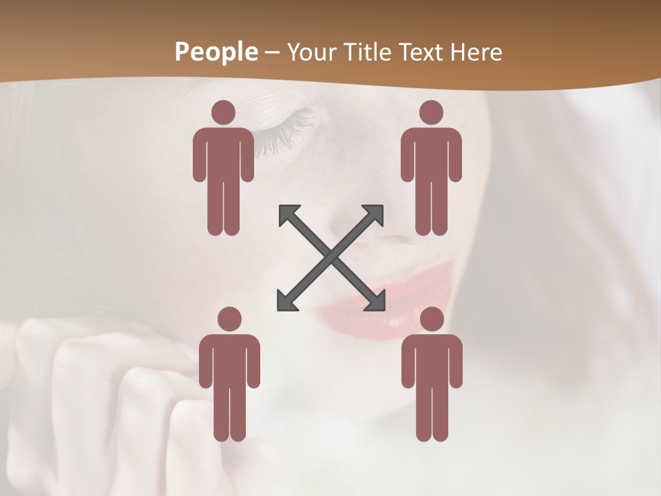 Closed Young Cute PowerPoint Template