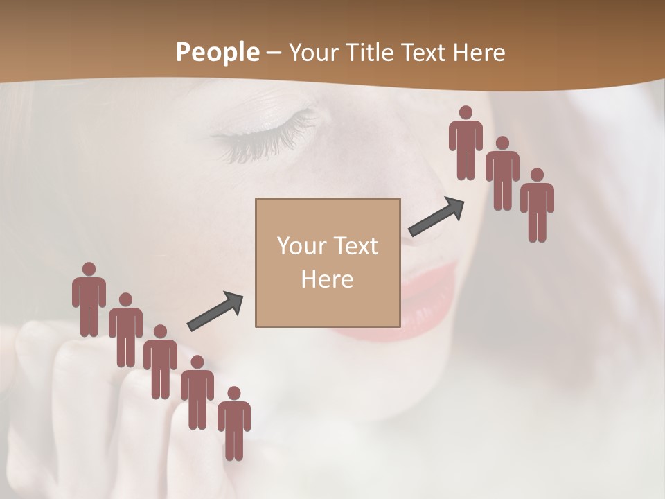 Closed Young Cute PowerPoint Template