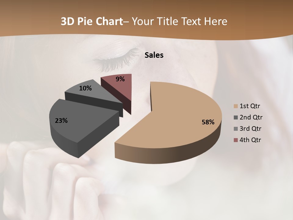 Closed Young Cute PowerPoint Template