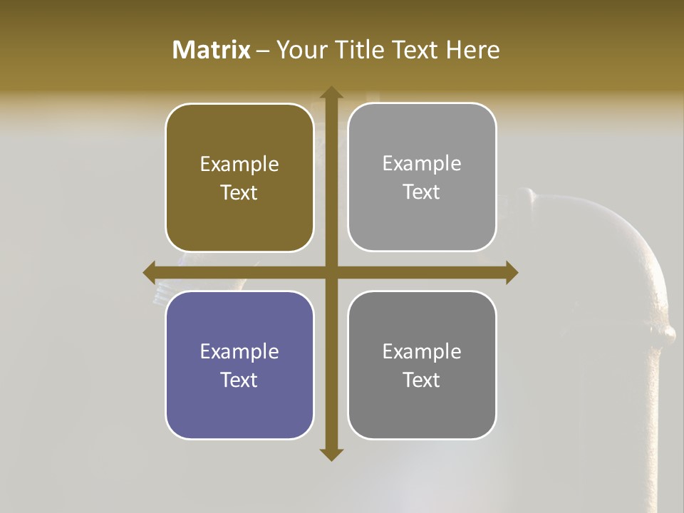 Brass Conservation Liquid PowerPoint Template