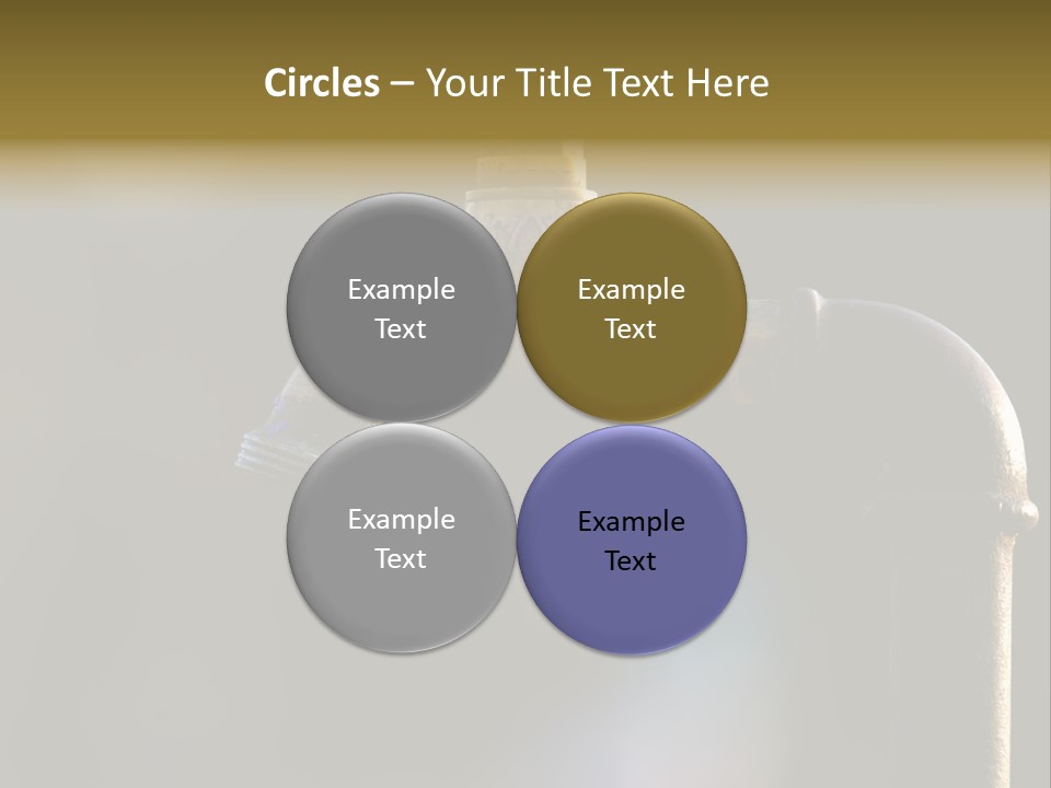 Brass Conservation Liquid PowerPoint Template