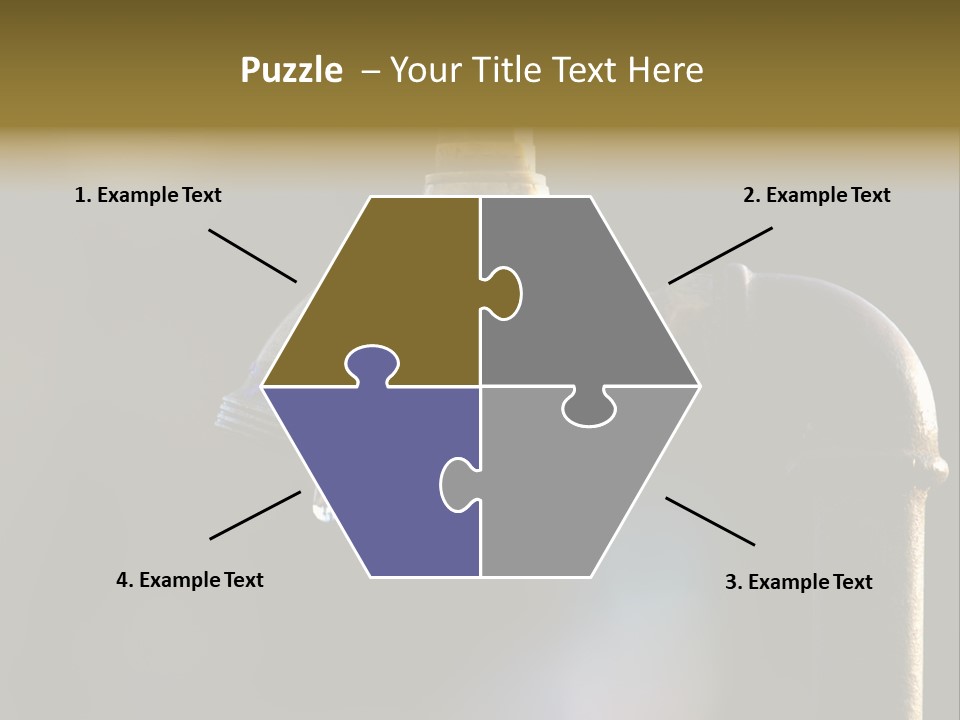 Brass Conservation Liquid PowerPoint Template