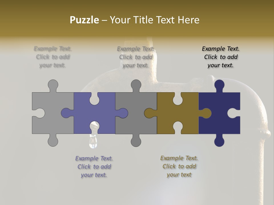 Brass Conservation Liquid PowerPoint Template