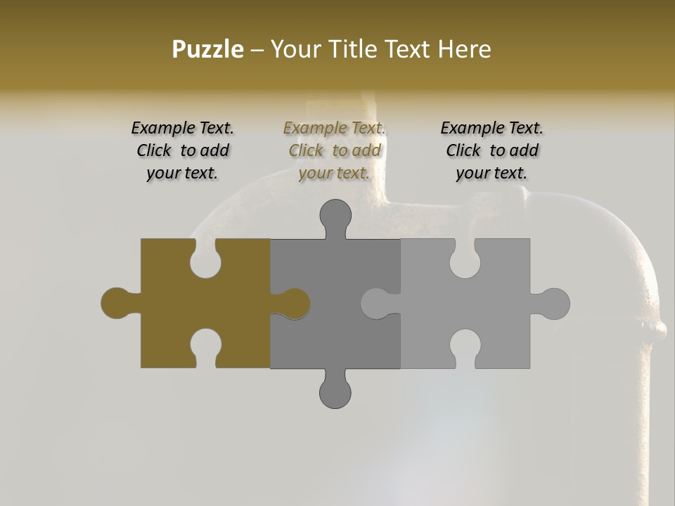 Brass Conservation Liquid PowerPoint Template