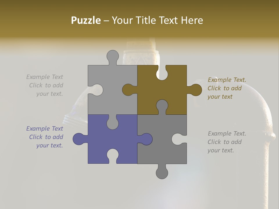Brass Conservation Liquid PowerPoint Template