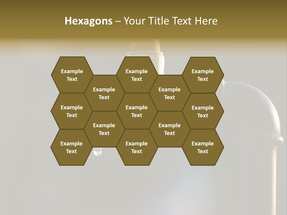 Brass Conservation Liquid PowerPoint Template