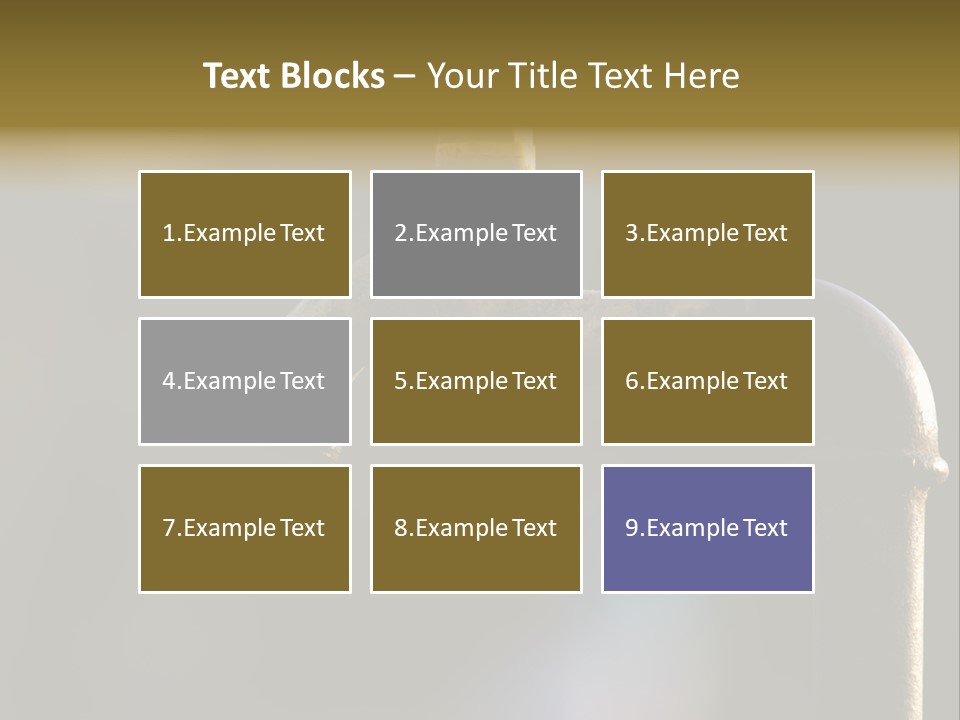 Brass Conservation Liquid PowerPoint Template
