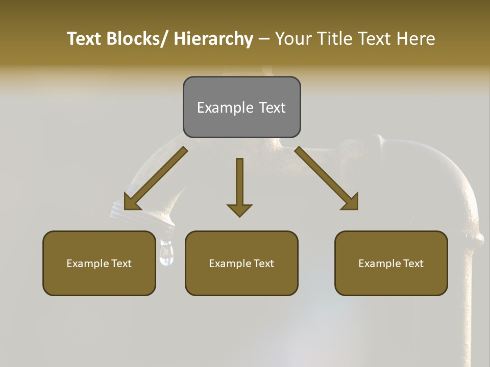 Brass Conservation Liquid PowerPoint Template