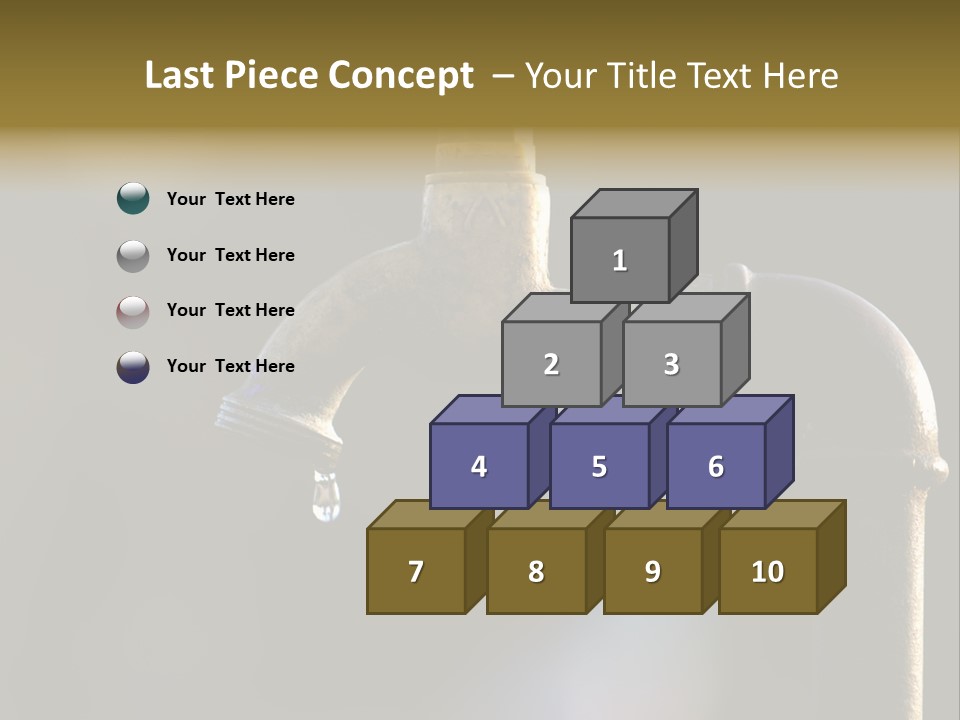 Brass Conservation Liquid PowerPoint Template
