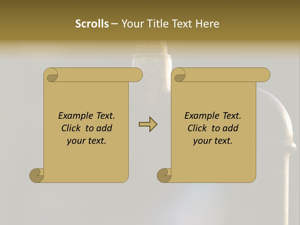 Brass Conservation Liquid PowerPoint Template