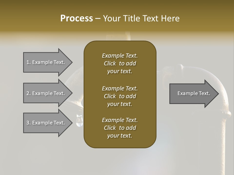 Brass Conservation Liquid PowerPoint Template