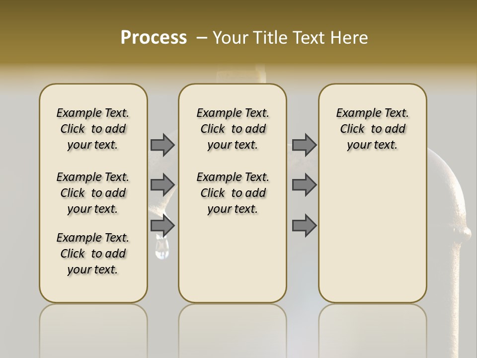 Brass Conservation Liquid PowerPoint Template