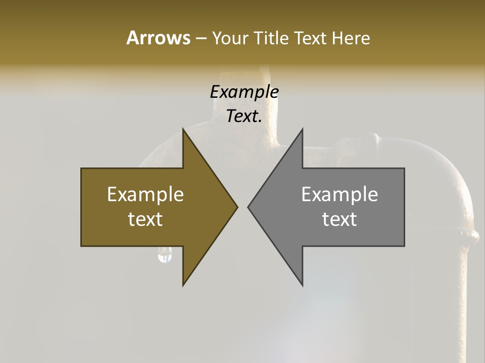 Brass Conservation Liquid PowerPoint Template
