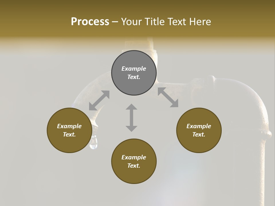 Brass Conservation Liquid PowerPoint Template
