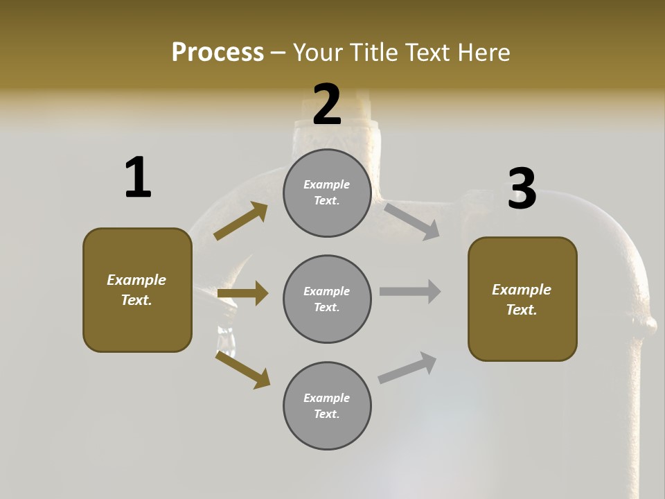 Brass Conservation Liquid PowerPoint Template