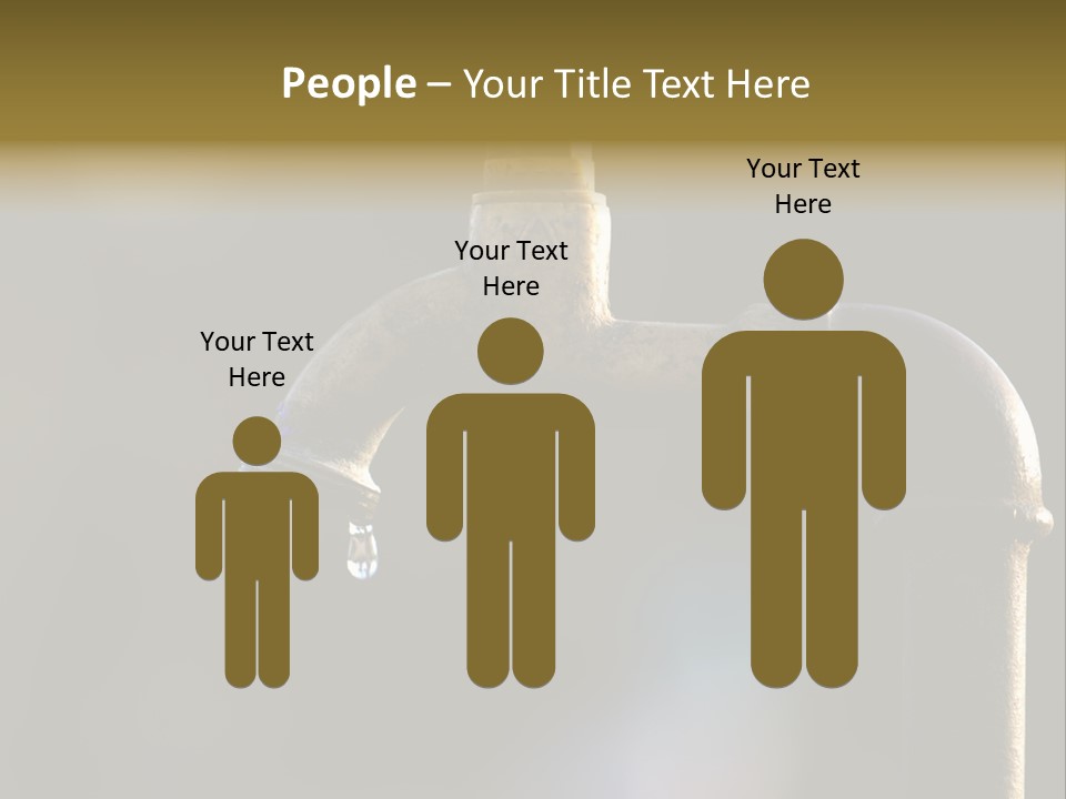 Brass Conservation Liquid PowerPoint Template