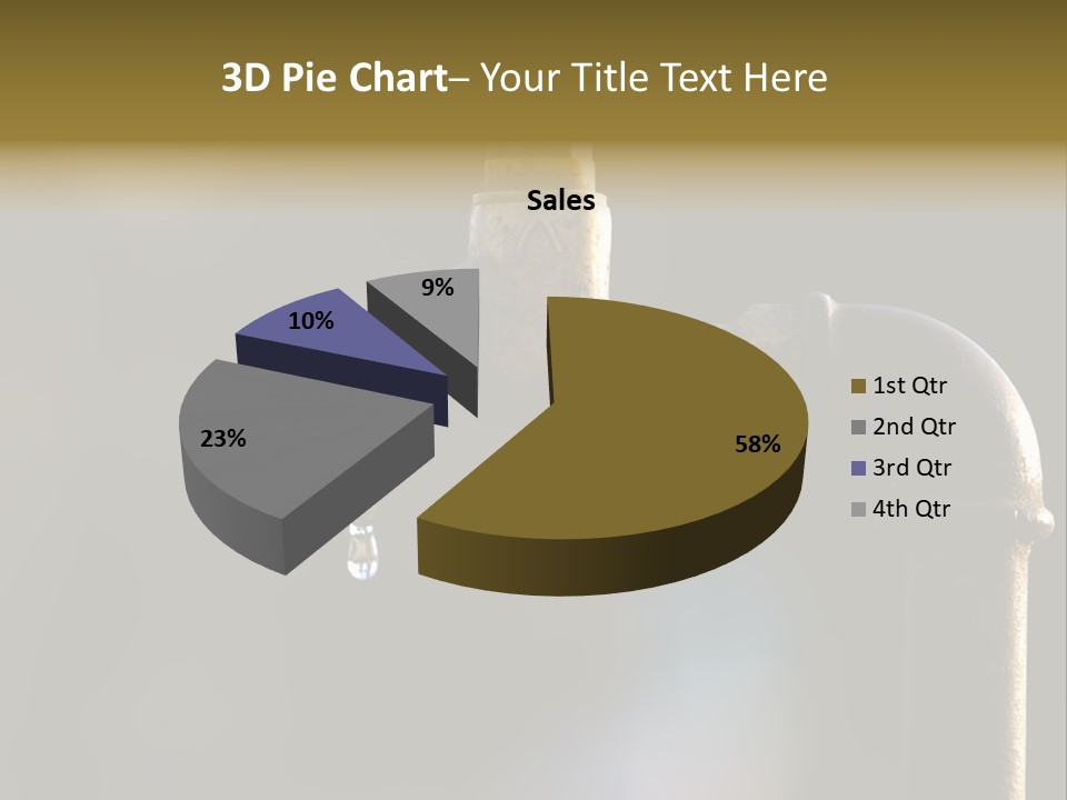 Brass Conservation Liquid PowerPoint Template
