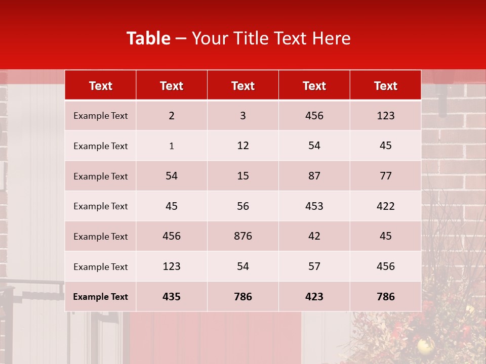 Home Elegant Affluent PowerPoint Template
