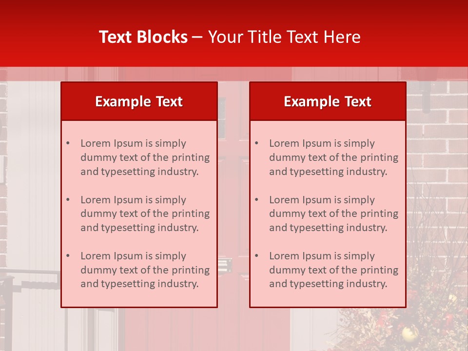 Home Elegant Affluent PowerPoint Template