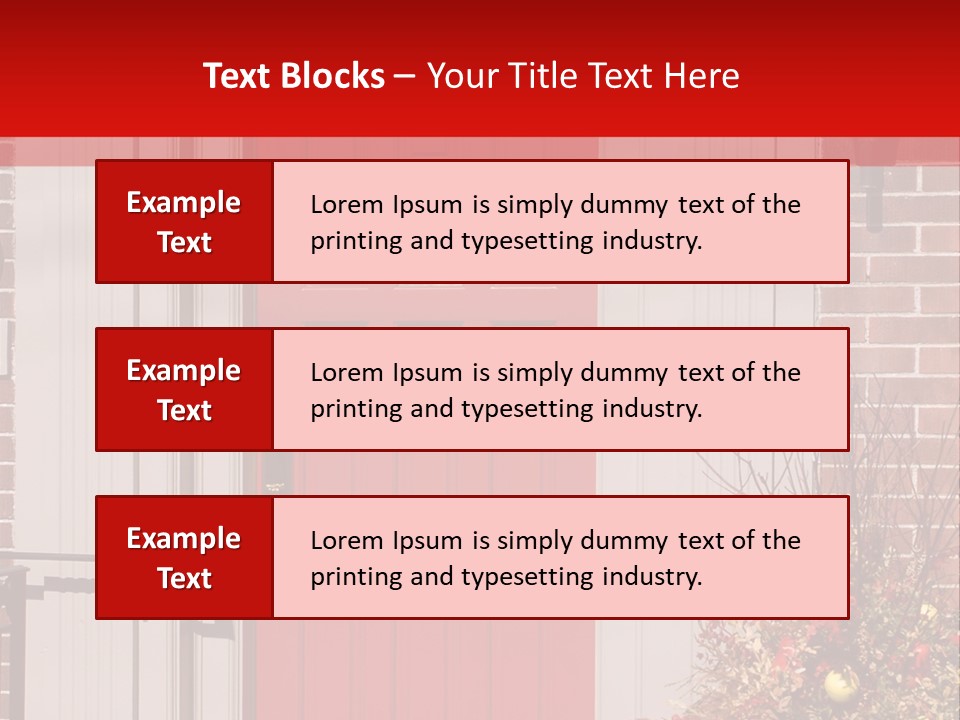 Home Elegant Affluent PowerPoint Template