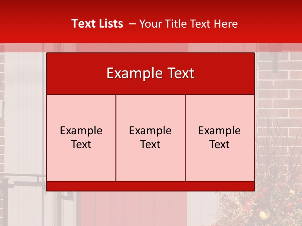 Home Elegant Affluent PowerPoint Template