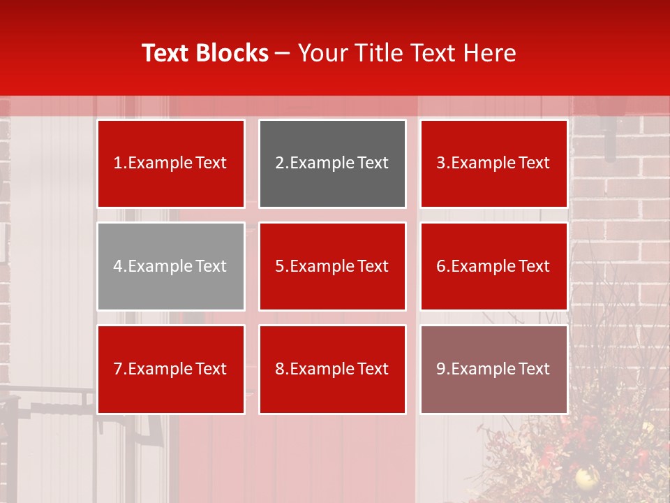 Home Elegant Affluent PowerPoint Template