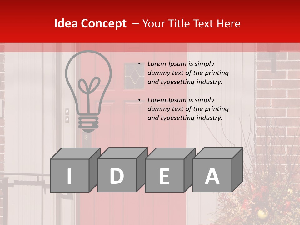 Home Elegant Affluent PowerPoint Template