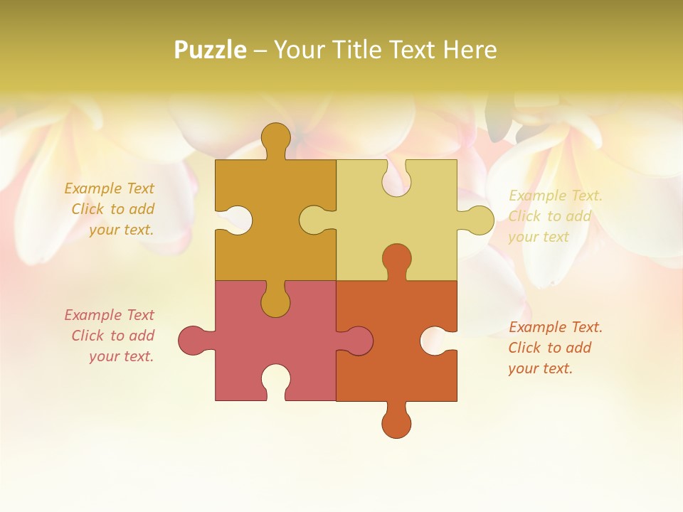 Perfume Polynesian Composition PowerPoint Template