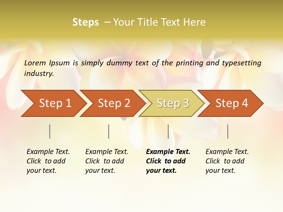 Perfume Polynesian Composition PowerPoint Template