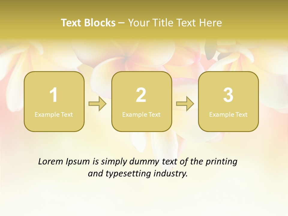 Perfume Polynesian Composition PowerPoint Template