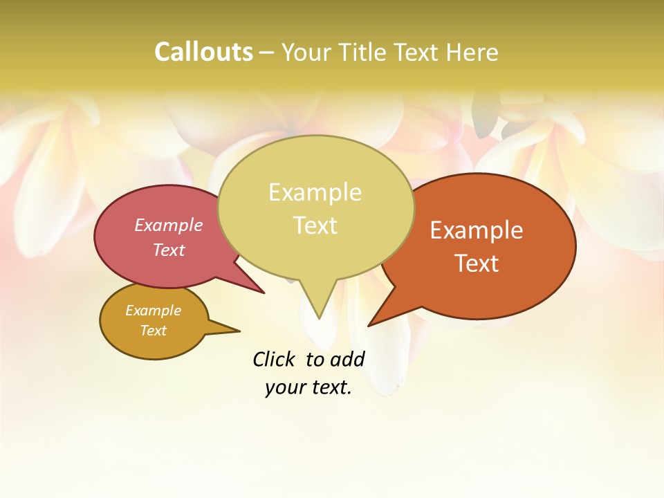 Perfume Polynesian Composition PowerPoint Template