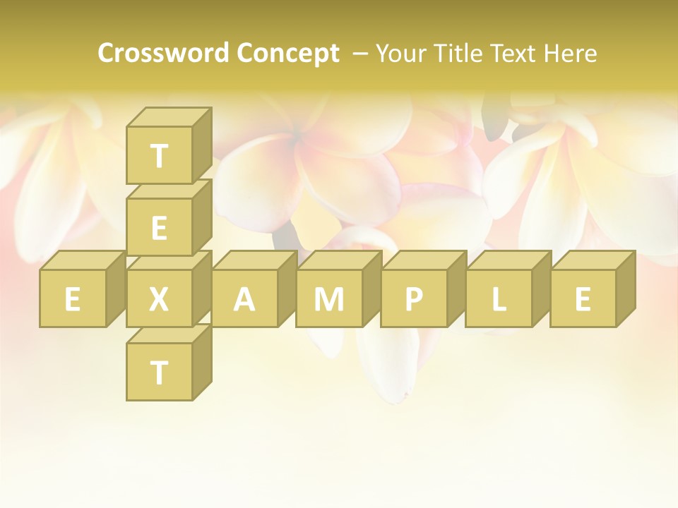 Perfume Polynesian Composition PowerPoint Template