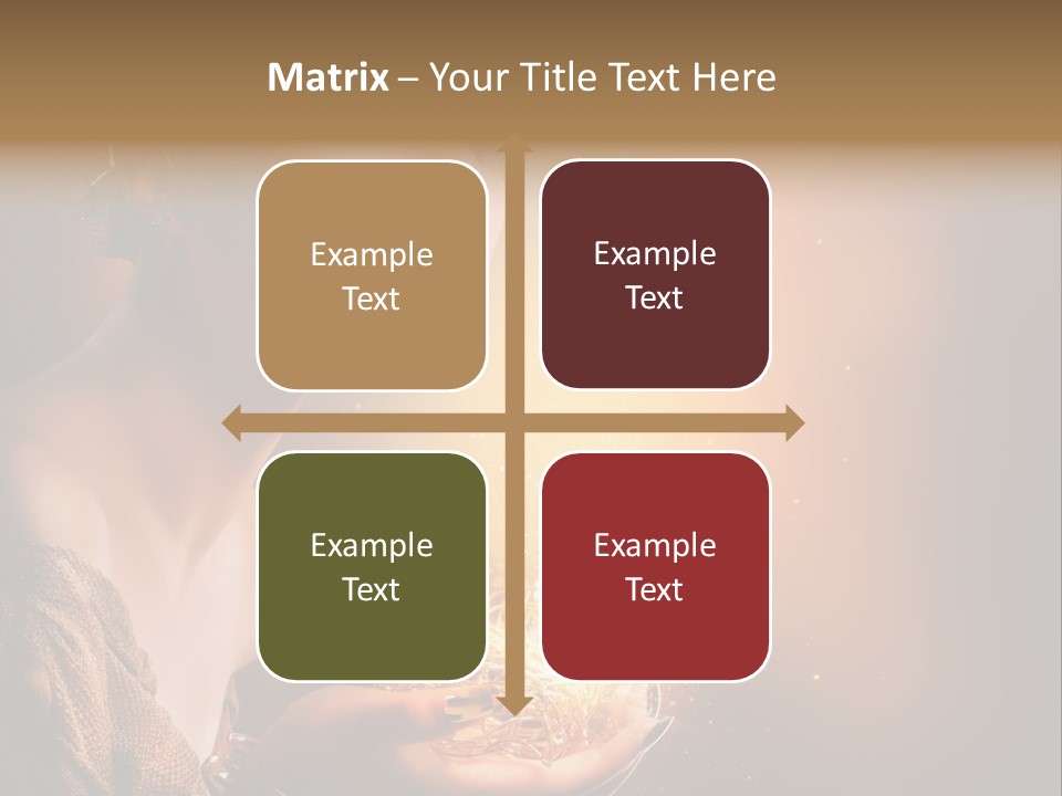 Fashion Yellow Magic PowerPoint Template