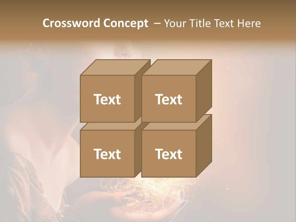 Fashion Yellow Magic PowerPoint Template