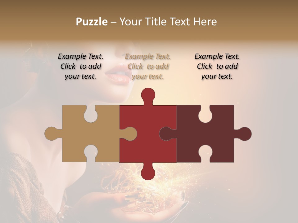 Fashion Yellow Magic PowerPoint Template