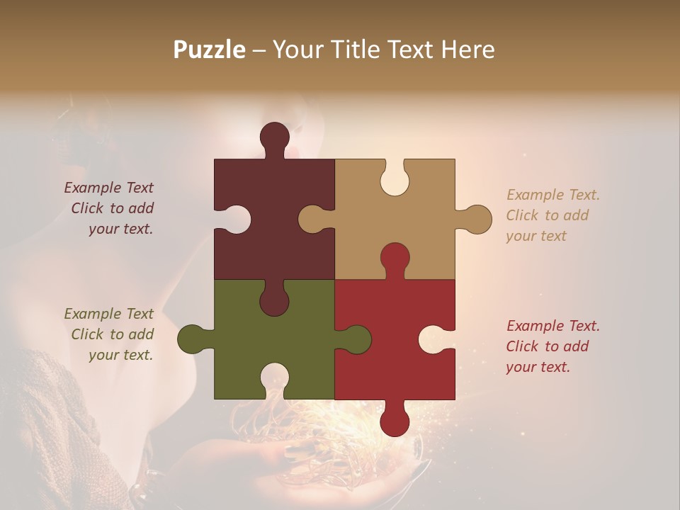 Fashion Yellow Magic PowerPoint Template