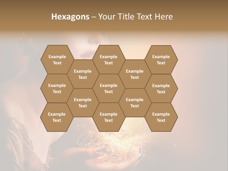 Fashion Yellow Magic PowerPoint Template