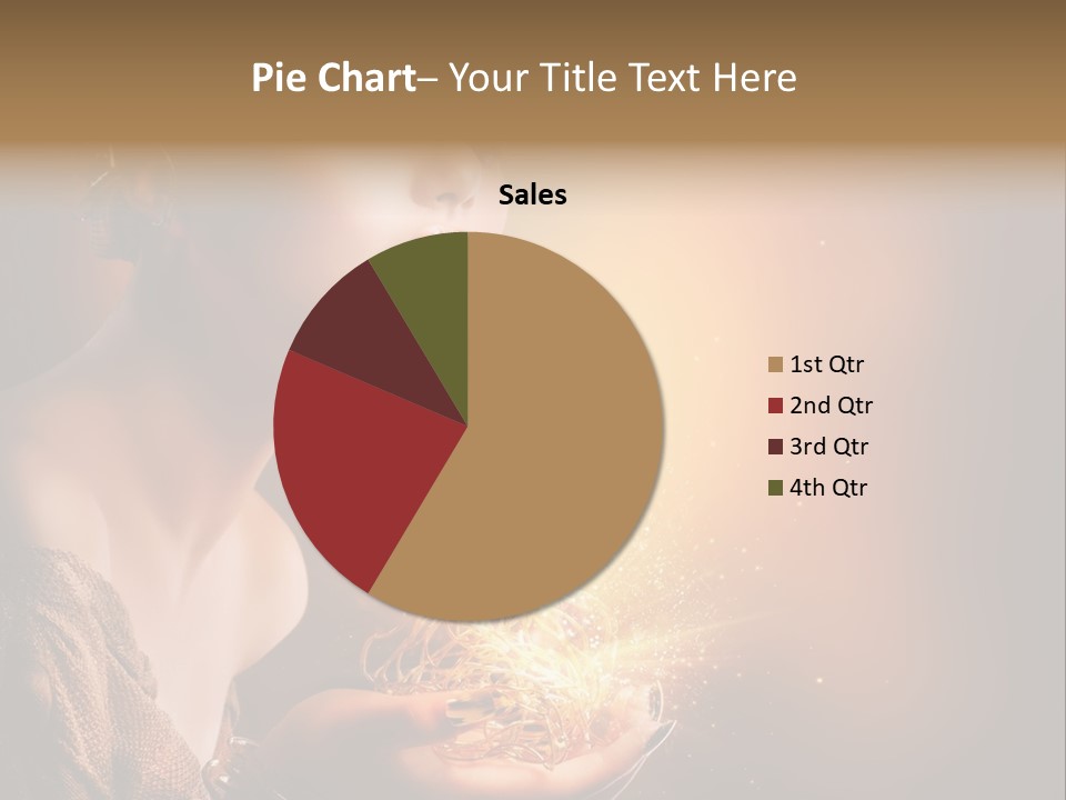 Fashion Yellow Magic PowerPoint Template