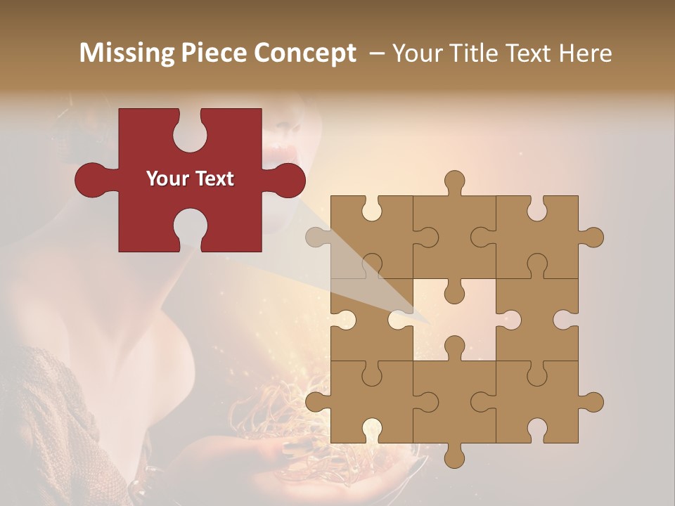 Fashion Yellow Magic PowerPoint Template