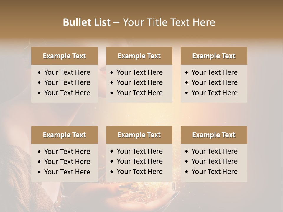 Fashion Yellow Magic PowerPoint Template